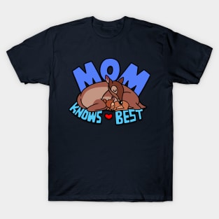 Mom Knows Best Mother Slogan For Moms T-Shirt